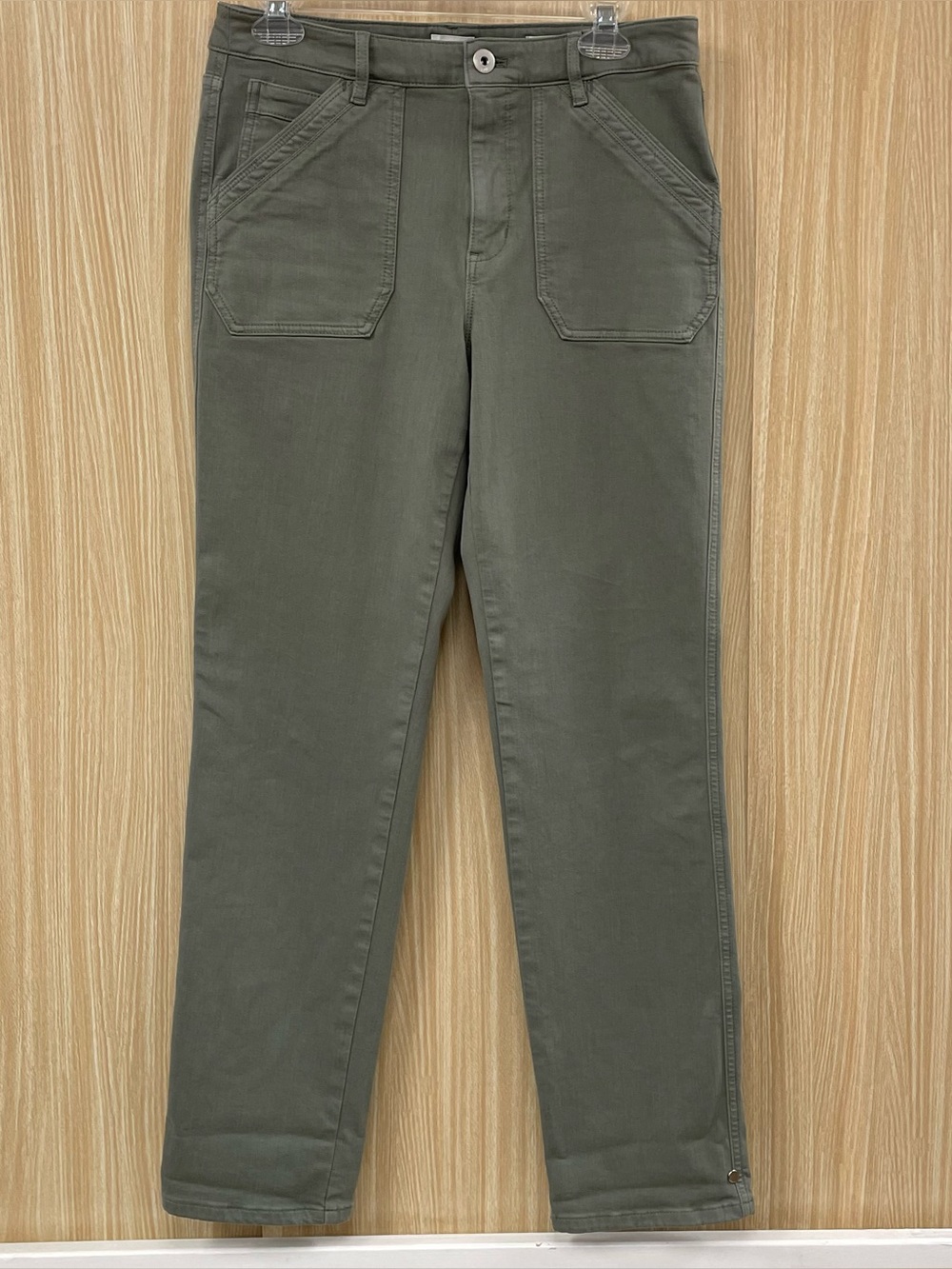 J. Jill Green Denim Jeans Size 8